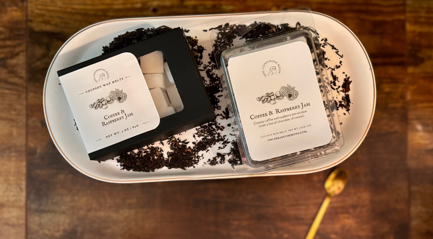 Coffee & Raspberry Jam Wax Tart